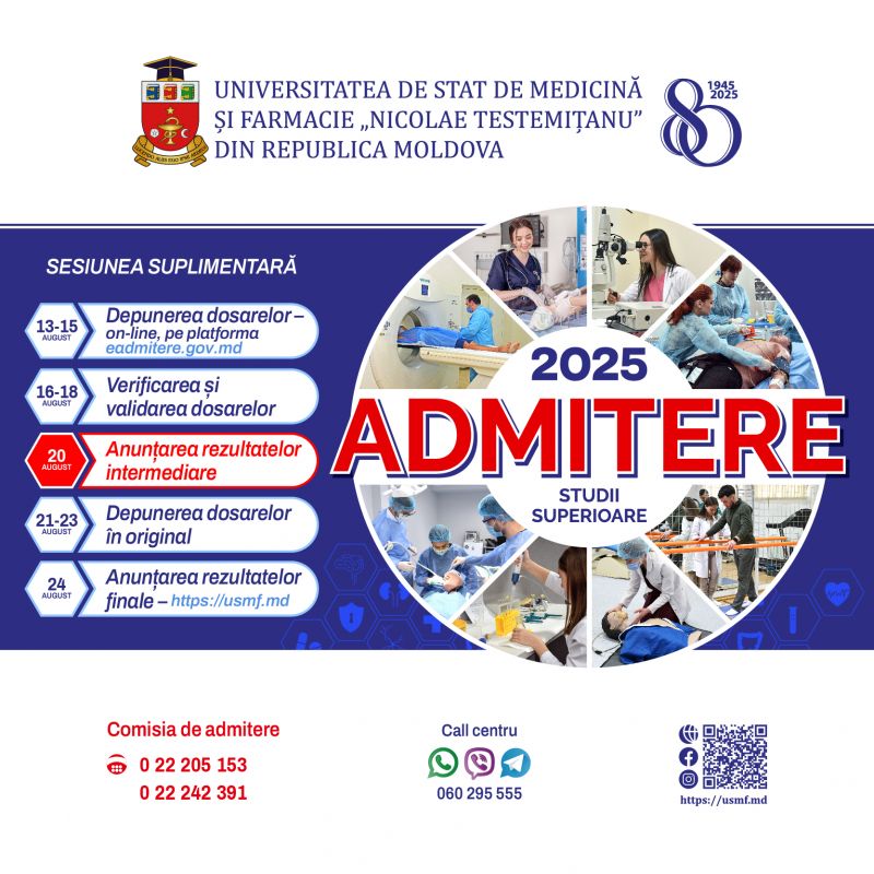 Rezultate intermediare la concursul suplimentar